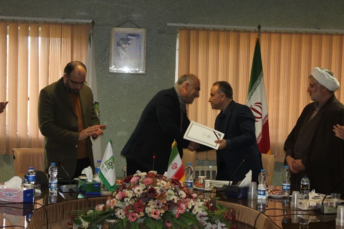 مراسم تودیع و معارفه مدیر عامل شرکت سفیدرود 