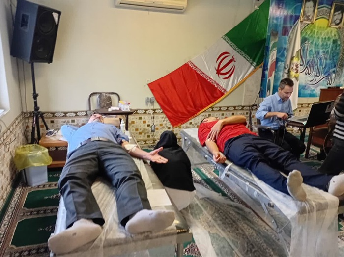 برگزاری پویش اهدای خون در شرکت سفیدرود 