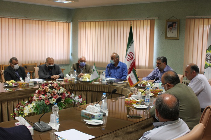 دیدار رئیس ، مدیر عامل و اعضای هیات مدیره شرکت شهرک های کشاورزی از مزارع و فعالیت های تولیدی شرکت سهامی کشاورزی و دامپروری سفیدرود